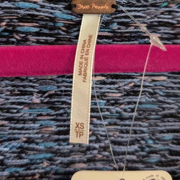 FINAL PRICE NWT NEW Free People Seasons of Sun Mini Knit Sweater Dress - Picture 7 of 9